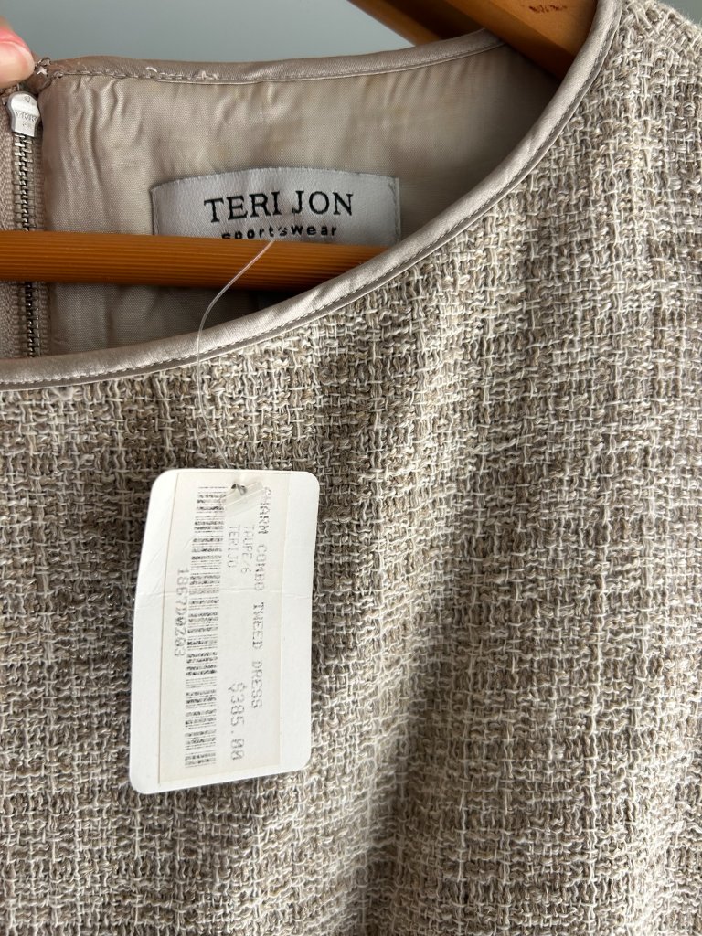 Teri Jon Sportswear Tweed Dress - Nwt — image 3 of 3